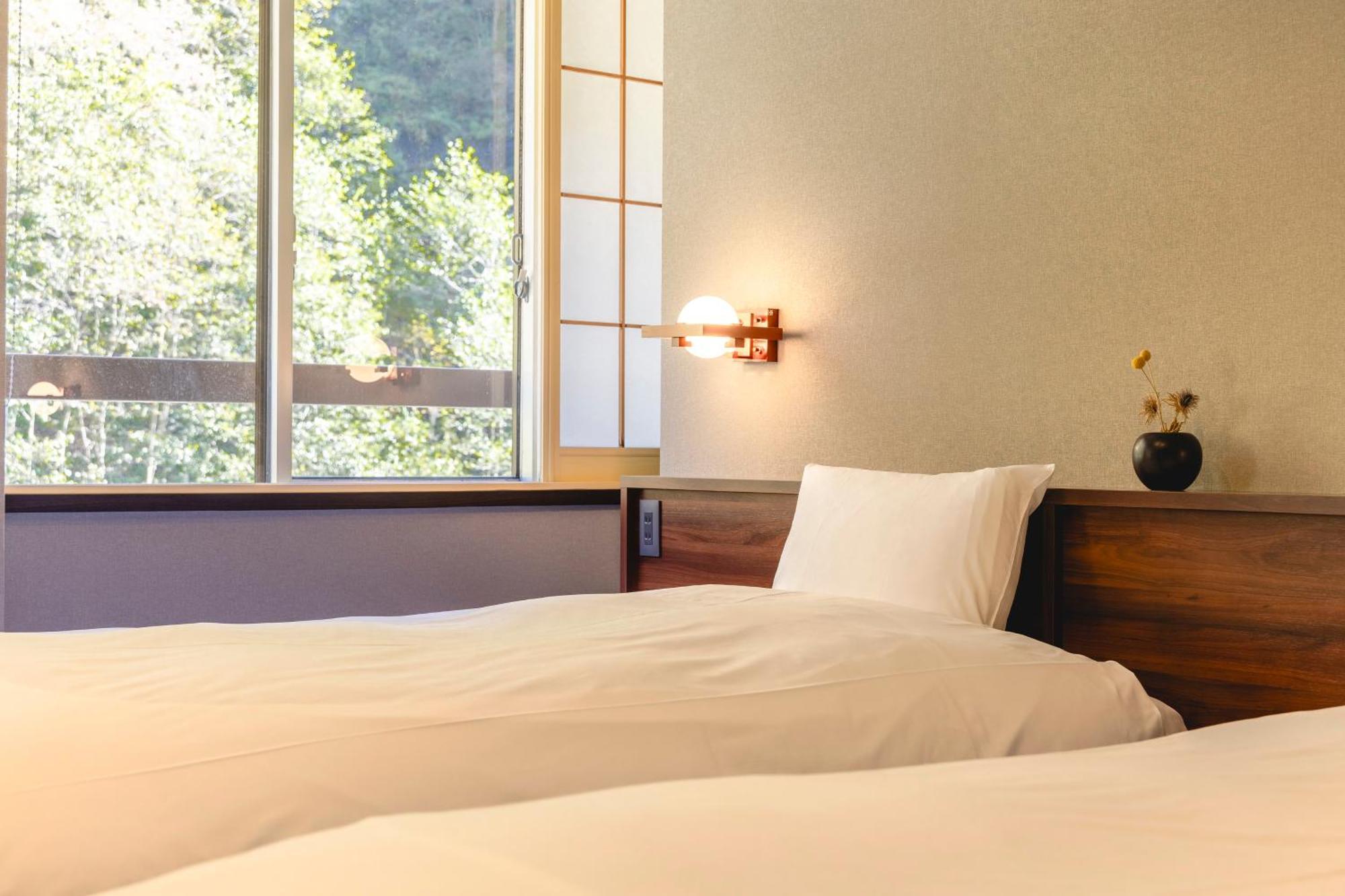 Hotel Shikishimaso à Higashikawa Extérieur photo