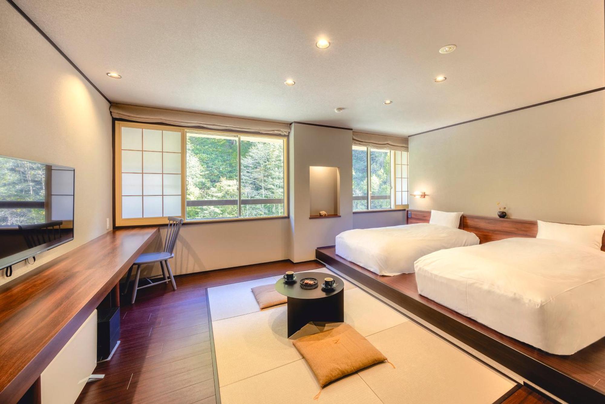 Hotel Shikishimaso à Higashikawa Extérieur photo