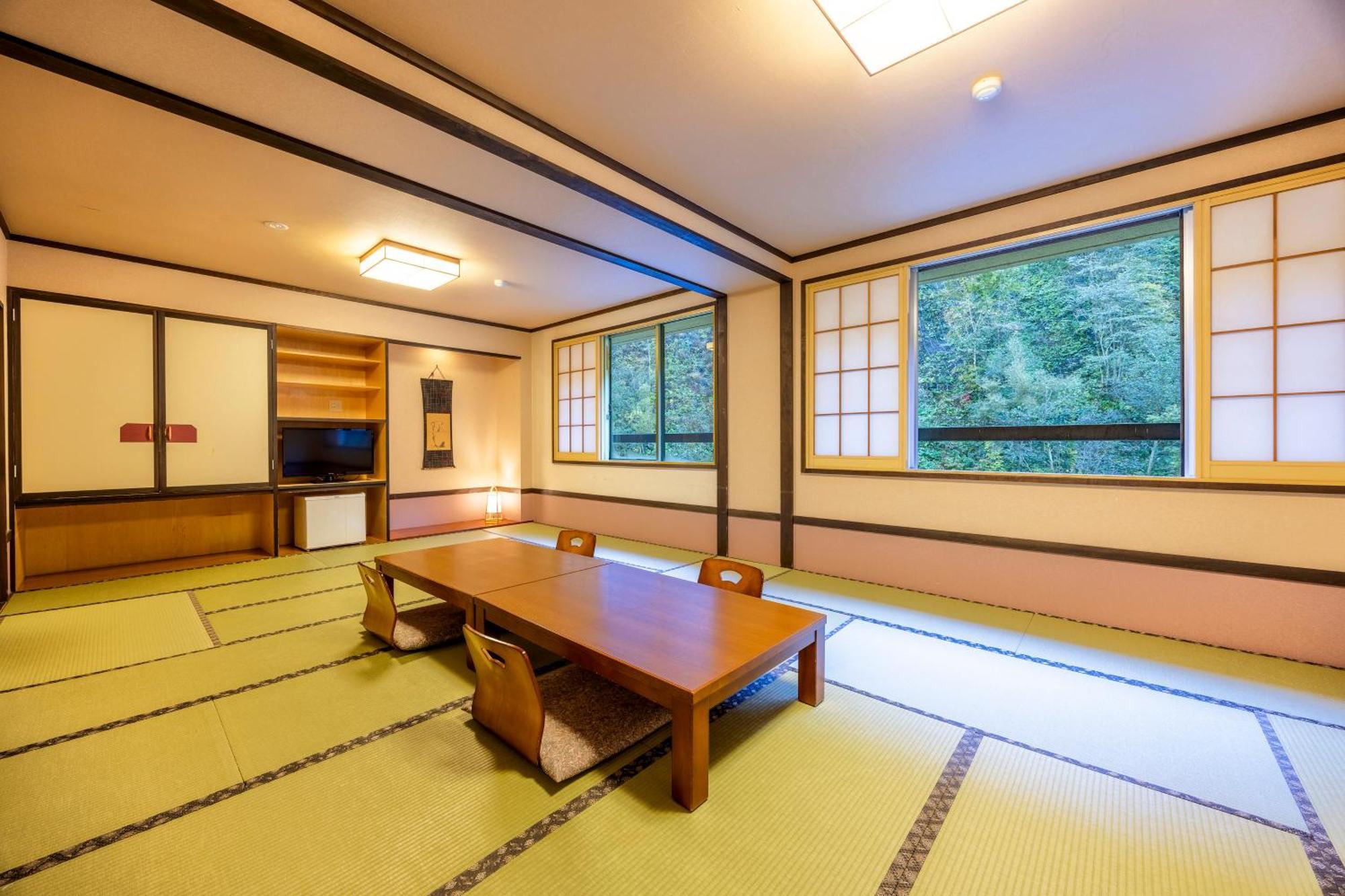 Hotel Shikishimaso à Higashikawa Extérieur photo